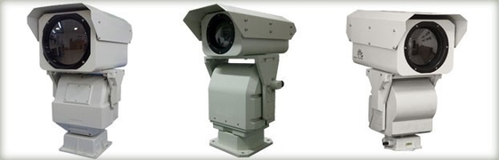赤外線PTZの赤外線画像のカメラ、非冷却の防水長距離CCTVのカメラ