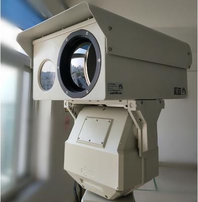 軍の等級の国境警備のために防水二重熱カメラHD PTZの赤外線カメラ