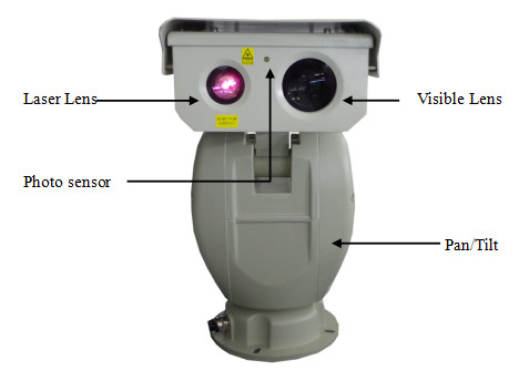 ズームレンズの夜間視界の長期赤外線レーザーのカメラPTZ CCTVのカメラCMOSセンサー