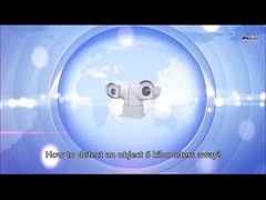 非冷却 UFPA センサー デュアル サーマル カメラ ナイト ビジョン IP 監視システム付き