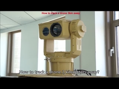 軍用グレードの熱監視システム PTZ 赤外線長距離防犯カメラ