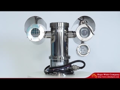 PTZの夜間視界レーザーの赤外線監視カメラ