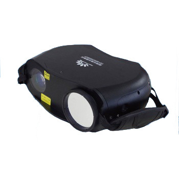 警察のための915nm NIR 650TVLの携帯用赤外線カメラは光学ズームレンズにモーターを備えました