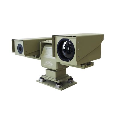 軍用級Ptz赤外線熱画像カメラ 9Hzフレームレートを持つダブルセンサー