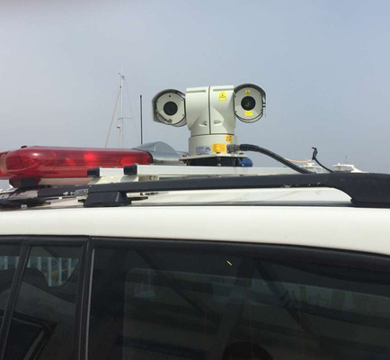 車の台紙PTZレーザーのカメラ/赤外線夜間視界の長期保安用カメラ