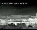 周囲監視のための40MK NETDと10kmの熱容器検出を備えた非冷却センサー熱監視システム