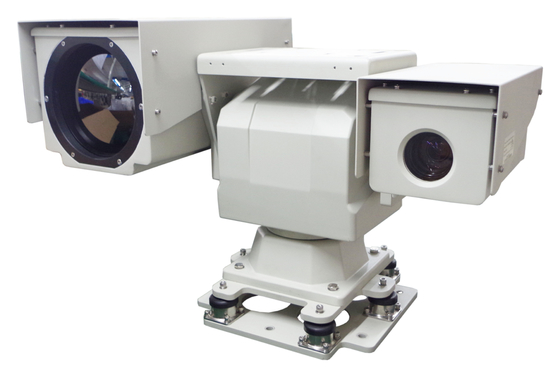 険しい移動式車の監視の二重視野のカメラ赤外線PTZの上昇温暖気流のカメラ