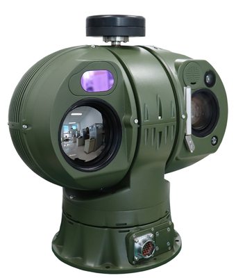 マルチセンサ IOT スマートカメラ Lrf 8kmの範囲を持つ軍級赤外線熱カメラ
