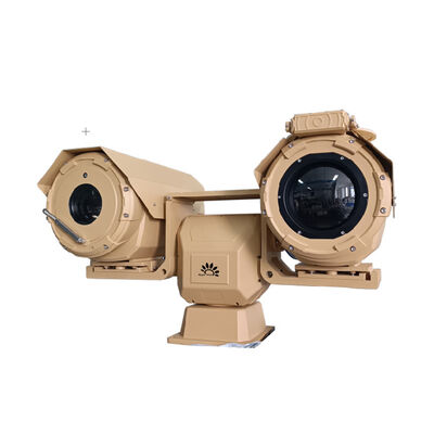 Ultra Long-Range Multi-Sensor PTZ Camera Thermal Imaging Camera Featuring Minimum Focus Distance 5-10KM Ideal for Security Monitoring