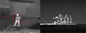 白いボーダー熱監視サーベイランス制度PTZの赤外線画像の保安用カメラ
