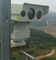 PTZの赤外線夜間視界の熱カメラ、長期レーザーの監視カメラ