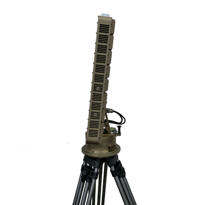 0.4m/s-60m/sの射線速度範囲を持つ低高度監視レーダー