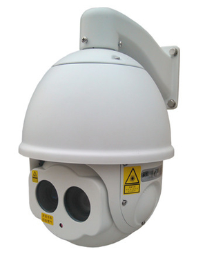300m屋外の使用された短距離レーザーIR PTZのカメラ、夜間視界のドームIPのカメラ