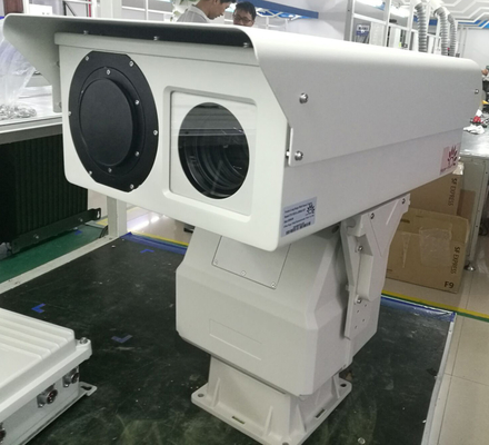 640 * 512決断のCctv 30xのズームレンズの二重熱カメラ赤外線Ip66