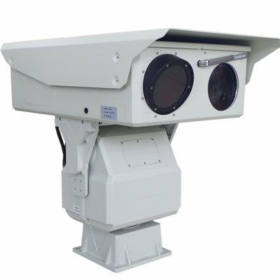 Dual Sensor Surveillance Camera PTZ Thermal Imaging Camera IP66 Weatherproof